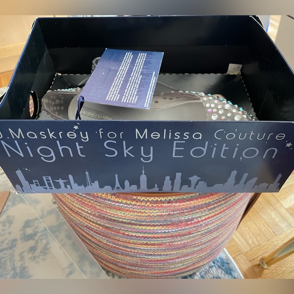 J.Maskrey for Melissa Couture Night Sky Edition Ultragirl size 6 plastic ballet - Picture 6 of 9